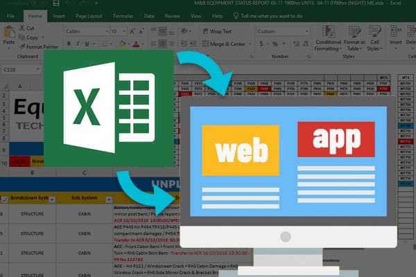 Excel To Web App